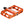 Deity Black Kat Pedals Orange