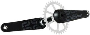 e*thirteen Cranksets and Arms e*thirteen TRS Race Carbon Crankset - 175mm 73mm 30mm Spindle e-thirteen P3 Connect Interface BLK