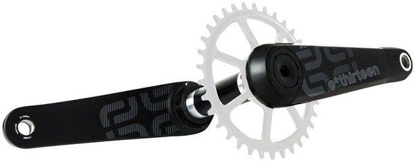 e*thirteen Cranksets and Arms e*thirteen TRS Race Carbon Crankset - 175mm 73mm 30mm Spindle e-thirteen P3 Connect Interface BLK
