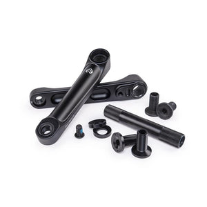 Eclat BMX Cranksets Black Eclat Maverick Crankset Spindle: 22mm 22mm 170mm BMX Set
