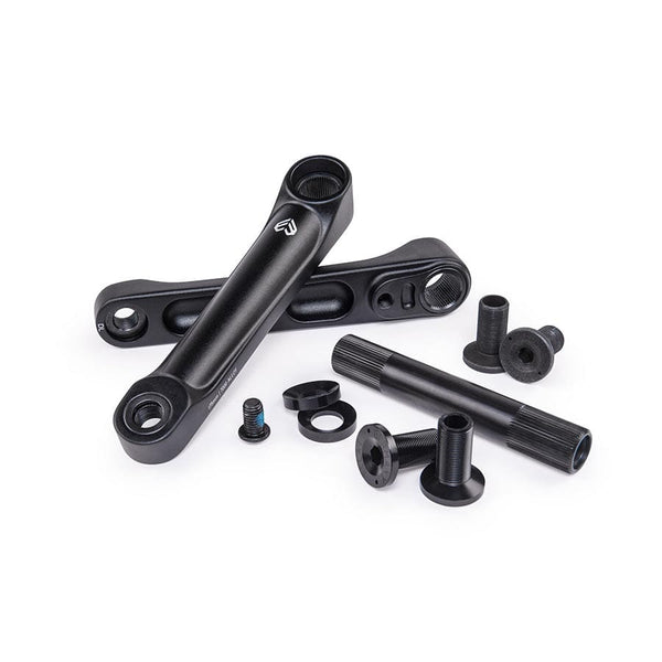 Eclat BMX Cranksets Black Eclat Maverick Crankset Spindle: 22mm 22mm 170mm BMX Set