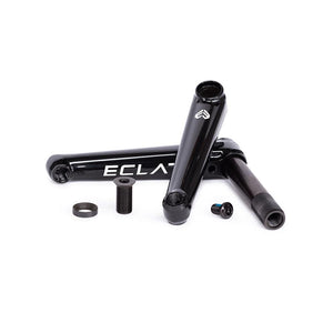 Eclat BMX Cranksets Eclat Tibia Crankset Spindle: 22mm 22mm 160mm Black BMX Set