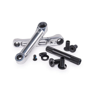 Eclat BMX Cranksets Silver Eclat Maverick Crankset Spindle: 22mm 22mm 170mm BMX Set