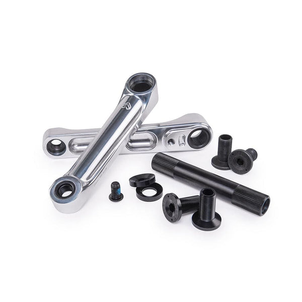 Eclat BMX Cranksets Silver Eclat Maverick Crankset Spindle: 22mm 22mm 170mm BMX Set