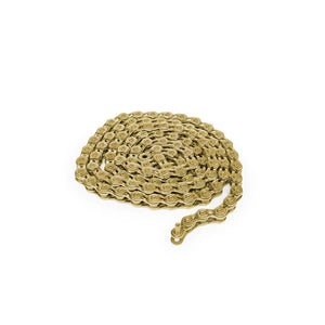 Eclat Chains Gold Eclat Stroke Chain 1/8'' Links: 100