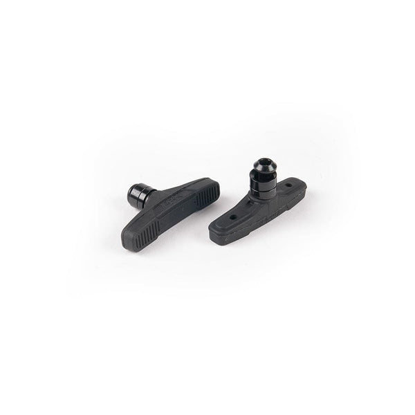 Eclat Linear Pull Brake Parts Eclat Force Female Linear Pull Pads Non-cartridge Rubber Pair Black