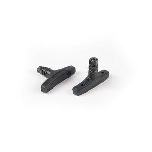 Eclat Linear Pull Brake Parts Eclat Force Linear Pull Pads Non-cartridge Rubber Pair Black