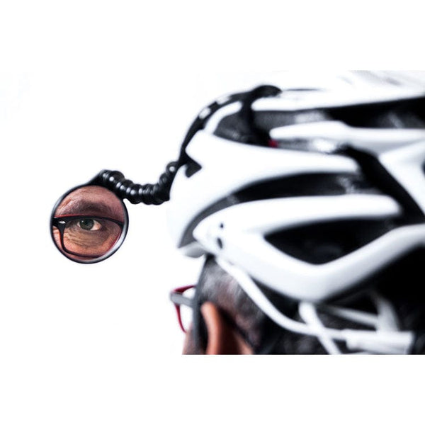 Efficient Velo Tools Mirrors Efficient Velo Tools Safe Zone Helmet Mirror Black