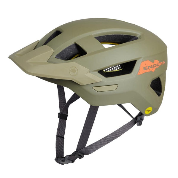 Endura Helmets Tweed Green Endura Hummvee Youth MIPS Helmet