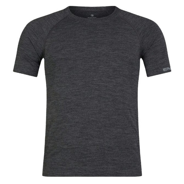 Endura Jerseys Endura Endura BaaBaa Pro S/S Baselayer M/L Gray