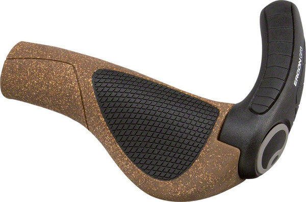 Ergon Grips Black/Tan Ergon GP3 BioKork Grips