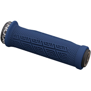 Ergon Lock-On Grips Ergon GDH Grips Fat Nightride Blue