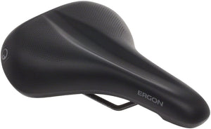 Ergon Saddles Ergon ST Gel Saddle - Chromoly Black Men's Medium/Large