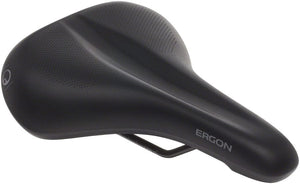 Ergon Saddles Ergon ST Gel Saddle - Chromoly Men's Small/Medium Black