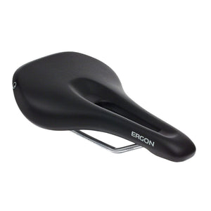 Ergon Saddles Medium/Large Ergon SM Saddle - Chromoly, Black, Women's