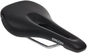 Ergon Saddles Small/Medium Ergon SM Saddle - Chromoly, Black, Women's