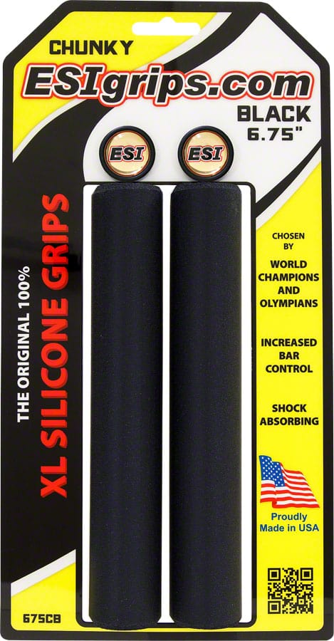 ESI Grips Chunky ESI XL Chunky Grips - Black