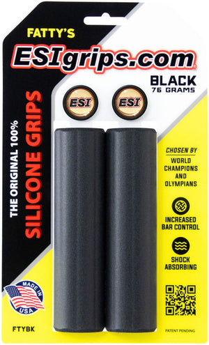 ESI Grips ESI Fatty's Grips - Black