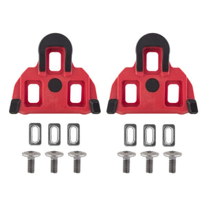 Exustar Pedals Exustar SPD-SL Road Cleats  Red SPD-SL 6° Float