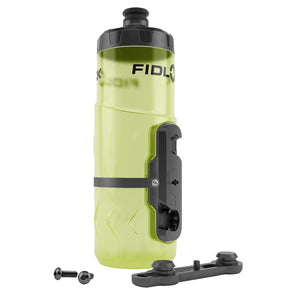 Fidlock Water Bottles Fidlock BottleTwist Water Bottle w/Overmold Yellow - 20oz