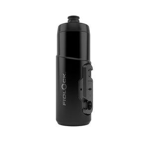 Fidlock Water Bottles Fidlock Twist Bottle 600 Overmold Transparent Black