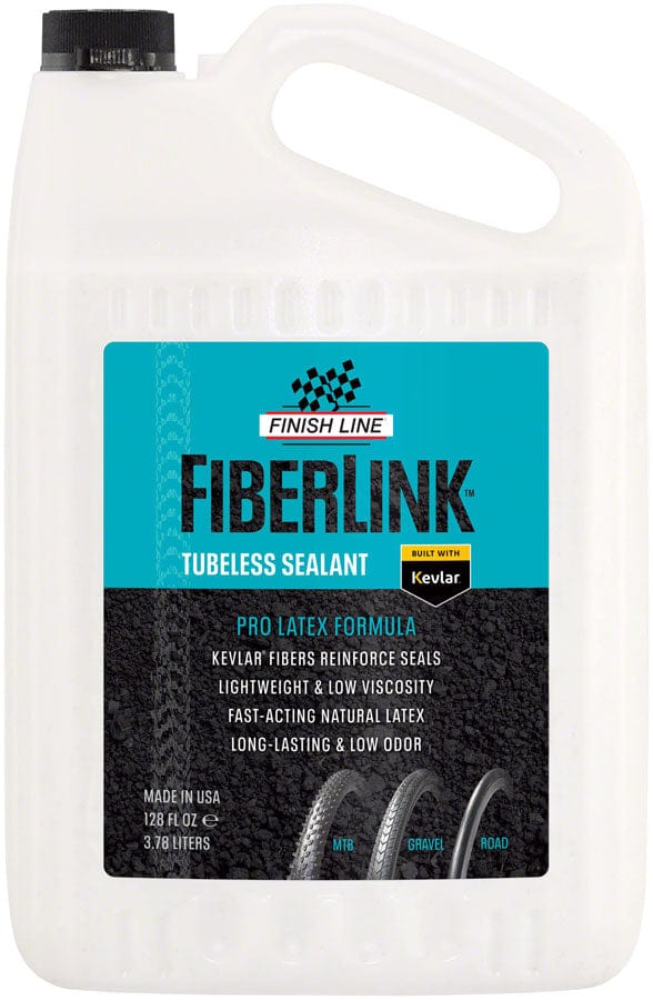 Finish Line Tubeless Sealants 1 Gallon / Bulk Finish Line FiberLink Tubeless Tire Sealant