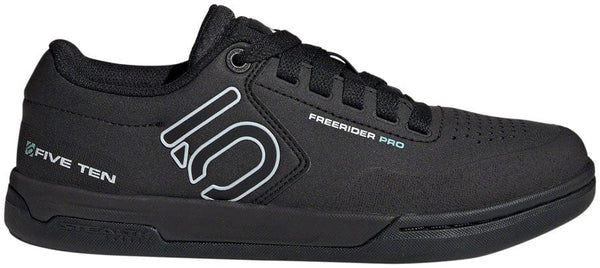 Five Ten Shoes and Insoles 11 Five Ten Freerider Pro Flat Shoes - Women's, Core Black/Crystal White/Acid Mint