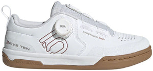 Five Ten Shoes and Insoles 5.5 Five Ten Freerider Pro BOA Flat Shoes - Women's, FTWR White/Warm Clay/Gray Three