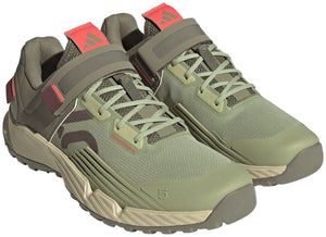 Five Ten Shoes and Insoles 5.5 Five Ten Trailcross Mountain Clipless Shoes - Women's, Magic Lime/Quiet Crimson/Orbit Green