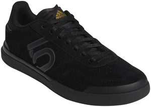 Five Ten Shoes and Insoles 6.5 Five Ten Sleuth DLX Flat Shoes - Women's, Core Black / Gray Six / Matte Gold