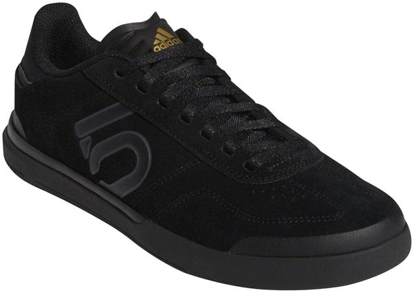 Five Ten Shoes and Insoles 6.5 Five Ten Sleuth DLX Flat Shoes - Women's, Core Black / Gray Six / Matte Gold