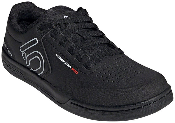 Five Ten Shoes and Insoles Five Ten Freerider Pro Flat Shoes - Men's Core BLK / Cloud White / Cloud White 7