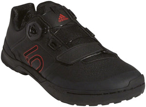 Five Ten Shoes and Insoles Five Ten Kestrel Pro BOA Mountain Clipless Mountain Clipless Shoes - Men's Core BLK / Red / Gray Six 7.5