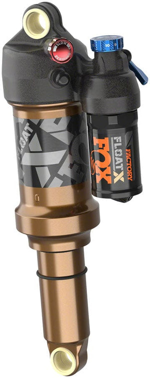 FOX Rear Shocks FOX FLOAT X Factory Rear Shock - Metric 230 x 57.5 mm EVOL LV 2-Position Lever Kashima Coat