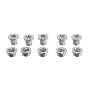 FSA Nuts & Bolts FSA Torx Single Ring Bolt Set Silver Aluminum