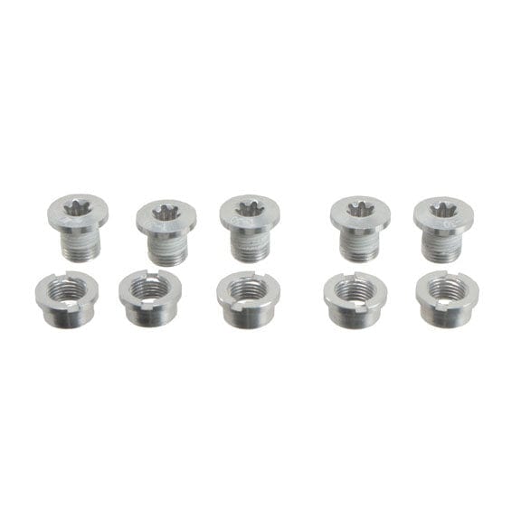 FSA Nuts & Bolts FSA Torx Single Ring Bolt Set Silver Aluminum