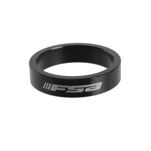 Full Speed Ahead Headset Spacers 10Mm FSA Assorted Headset Spacer Kit 1-1/8" Black with Logo