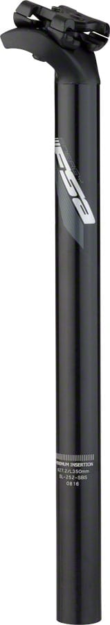 Full Speed Ahead Seatpost Full Speed Ahead Energy SB20 Seatpost 27.2 x 350mm Gray Graphic  Black