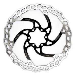 Galfer Disc Rotor Galfer 180mm Rotor 6-Bolt  1.8mm Black/Silver