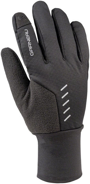 Garneau Gloves and Liners Garneau Biogel Thermo II Gloves - Black Full Finger Small