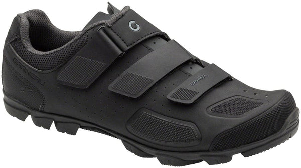 Garneau Shoes and Insoles 39 Garneau Gravel II Clipless Shoes - Black, Men's