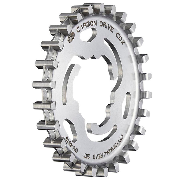 Gates Carbon Drive Belt Drive Parts & Tools Gates Carbon Drive Belt Drive CDX Rear Cog SureFit 3-Lobe Unified 26t