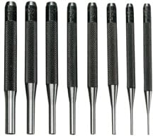 General Tools Hammers General Tools Drive-Pin Punch 8-Pc Set + Vinyl Case 4"