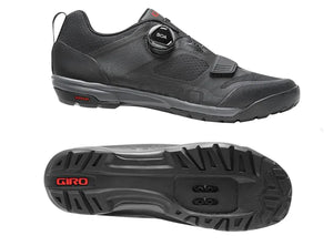 Giro Shoes and Insoles Giro Ventana Men's Cycling Shoes Black/Dark Shadow