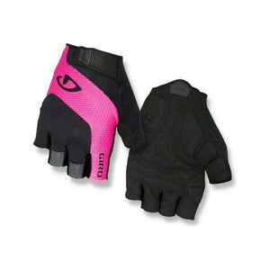 Giro Short Finger Gloves Black/Pink / Small 6 Giro Tessa Gel Women's Glove