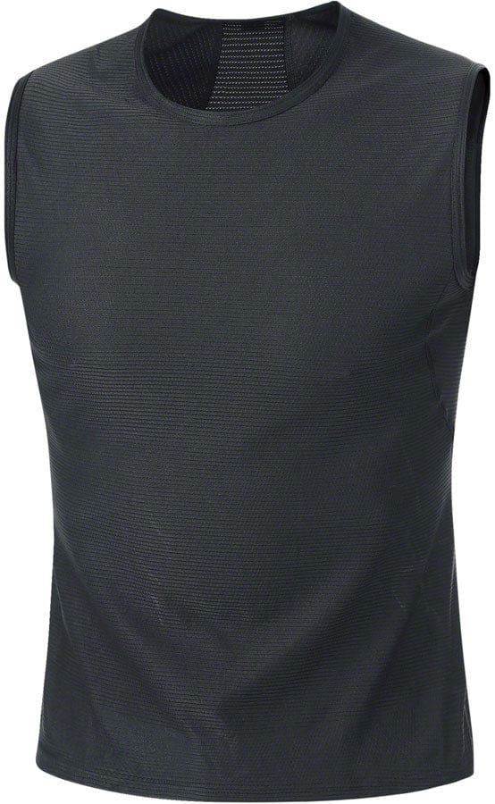 Gorewear Base Layers Gorewear M Base Layer Sleeveless Shirt - Black Men's Medium