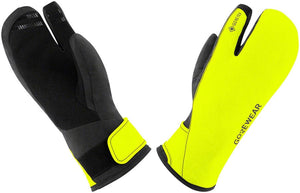 Gorewear Gloves and Liners 2X-Large / Black/Neon Yellow Gorewear Gore-Tex Insulated Trigger Gloves
