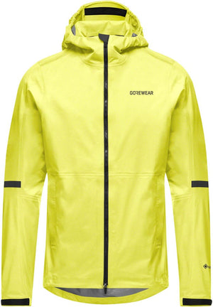 Gorewear Jackets Gorewear Lupra Gore-Tex 2.0 Hooded Jacket - Black/Neon Yellow Men's X-Large