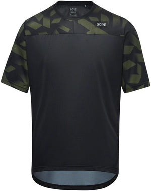Gorewear Jerseys Gorewear Trail KPR Daily Jersey - Black/Green Men's Medium