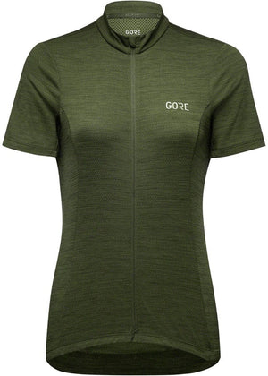 Gorewear Jerseys Utility Green / Small Gorewear C3 Cycling Jersey - Women's